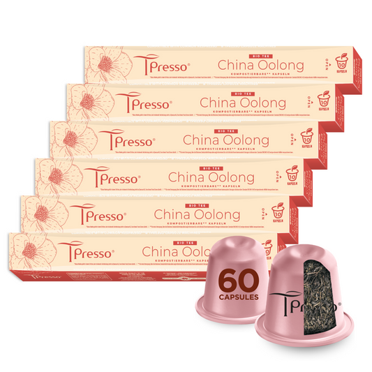 CHINA OOLONG ORGANIC tea capsules Tpresso®