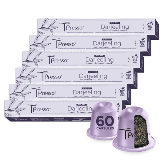 DARJEELING ORGANIC tea capsules Tpresso®