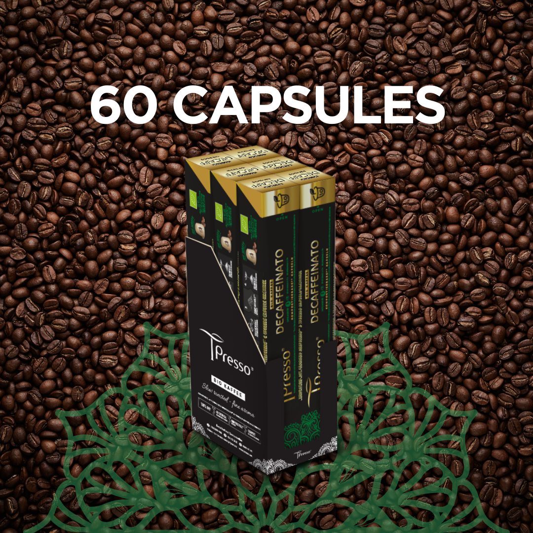 DECAFFEINATO ORGANIC coffee capsules Tpresso®