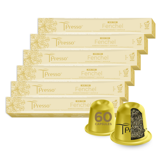 FENNEL ORGANIC tea capsules Tpresso®