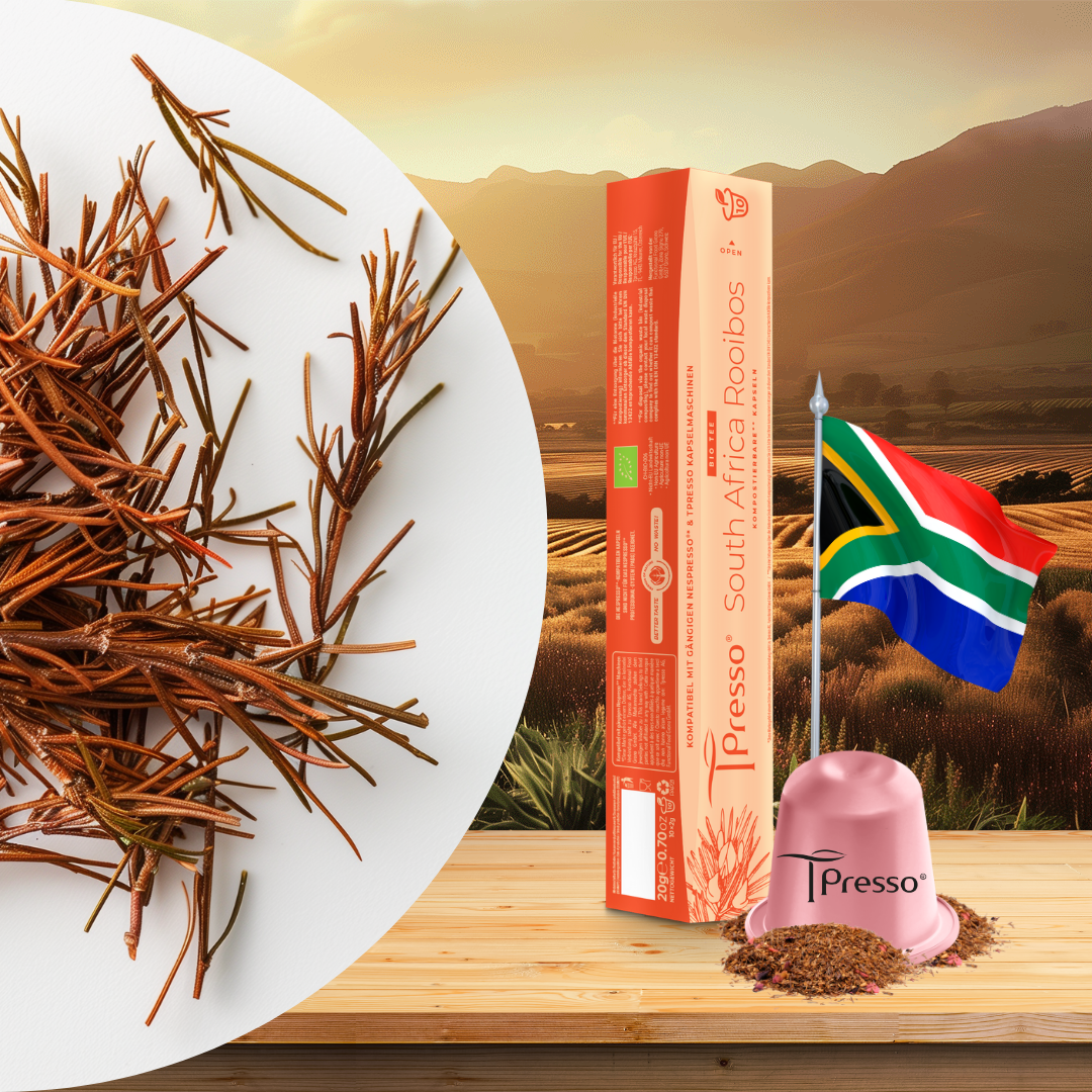SOUTH AFRICA ROOIBOS ORGANIC tea capsules Tpresso®
