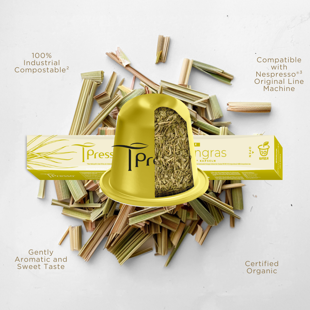 LEMONGRASS ORGANIC tea capsules Tpresso®