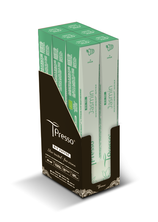 JASMINE GREEN ORGANIC tea capsules Tpresso®